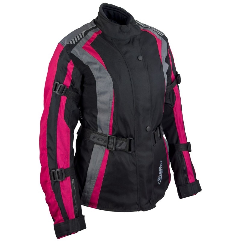 Damesmoto Roleff Estretta zwart-roze-grijs