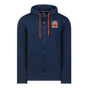 KTM Rugprint Zip Hoodie blauw
