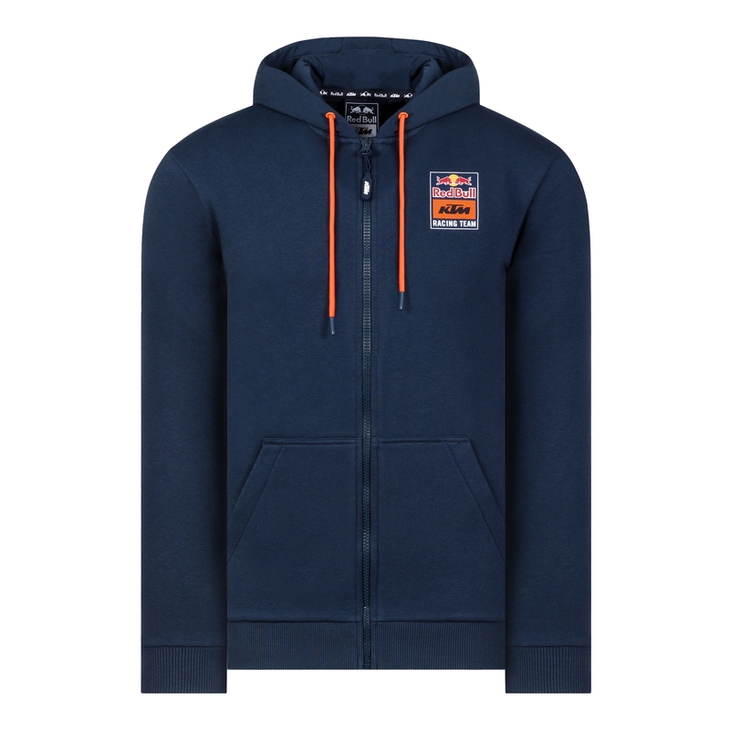 KTM Rugprint Zip Hoodie blauw
