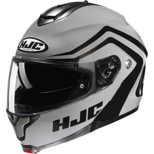 Opklapbare motorhelm HJC C91N Nepos MC5 grijs-zwart