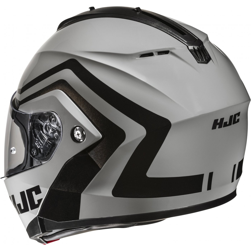Opklapbare motorhelm HJC C91N Nepos MC5 grijs-zwart