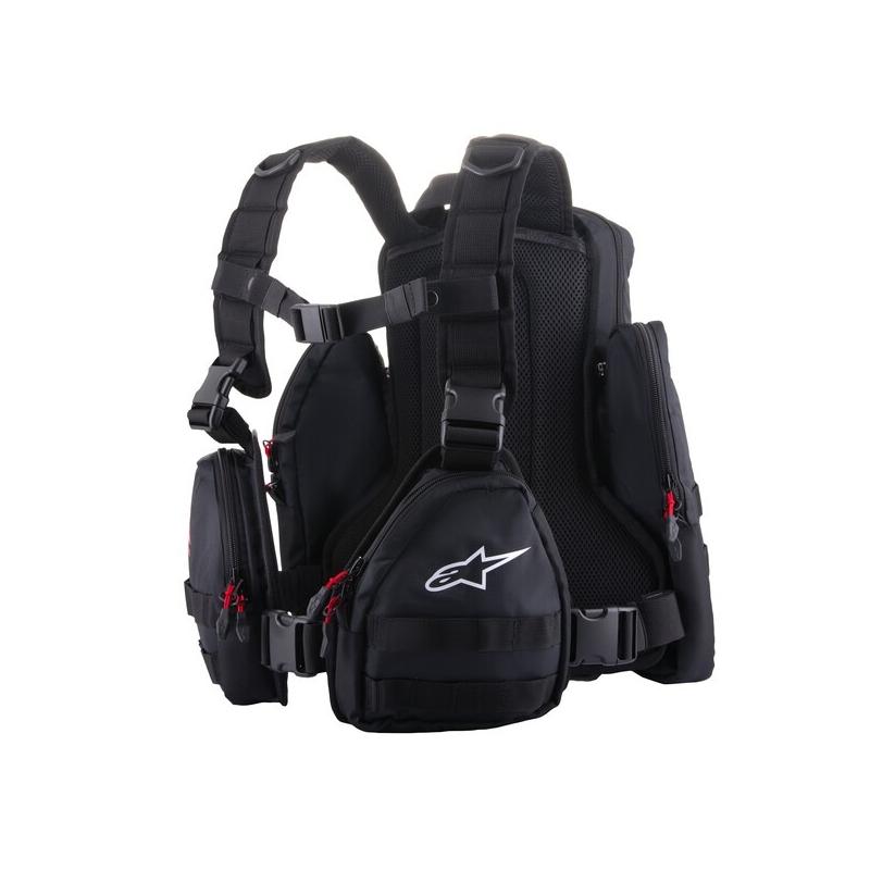 Alpinestars Techdura Tactical rugzak zwart-wit 9 l