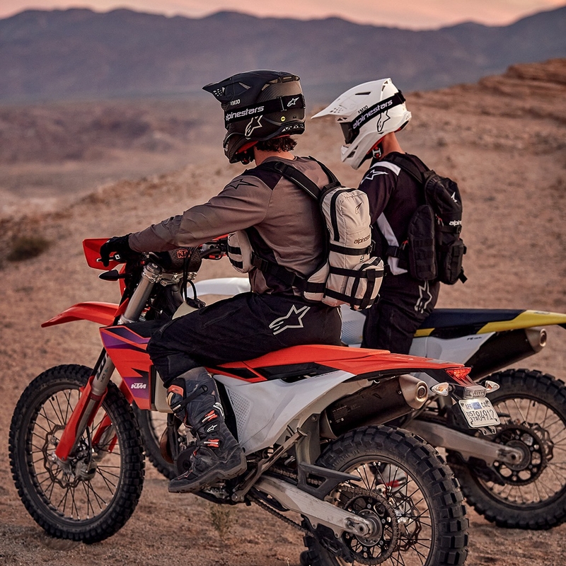 Alpinestars Techdura Tactical rugzak zwart-wit 9 l