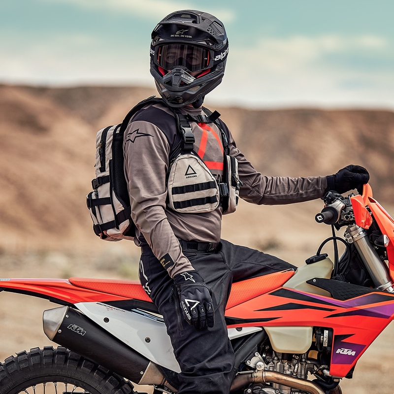 Rugzak Alpinestars Techdura Tactical grijs-zwart 9 l