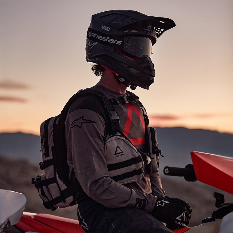Rugzak Alpinestars Techdura Tactical grijs-zwart 9 l