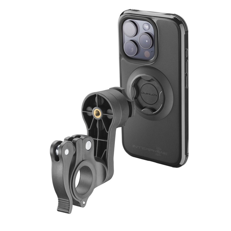 Beschermhoes Interphone QUIKLOX Tetraforce - Apple iPhone 15 Pro Max zwart