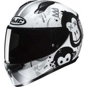 Integraalhelm voor kinderen HJC C10 Geti MC10 grijs en wit