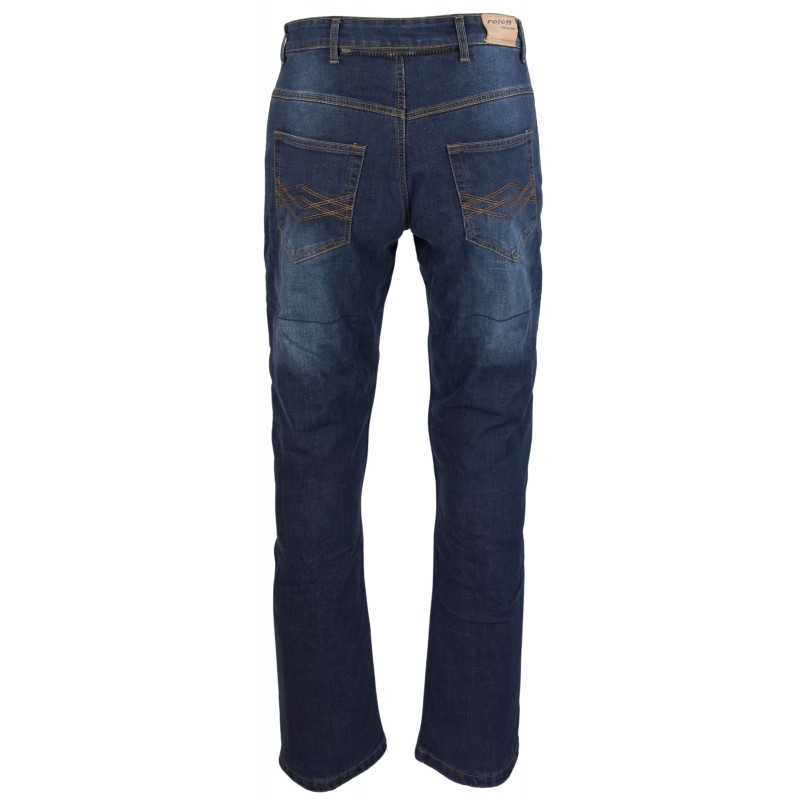 Motorjeans Roleff Aramide blauw