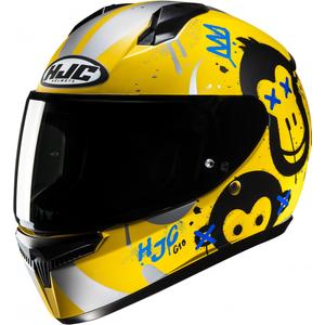 Integraalhelm voor kinderen HJC C10 Geti MC3SF geel