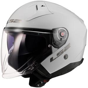 Open motorhelm LS2 OF603 Infinity II Solid White