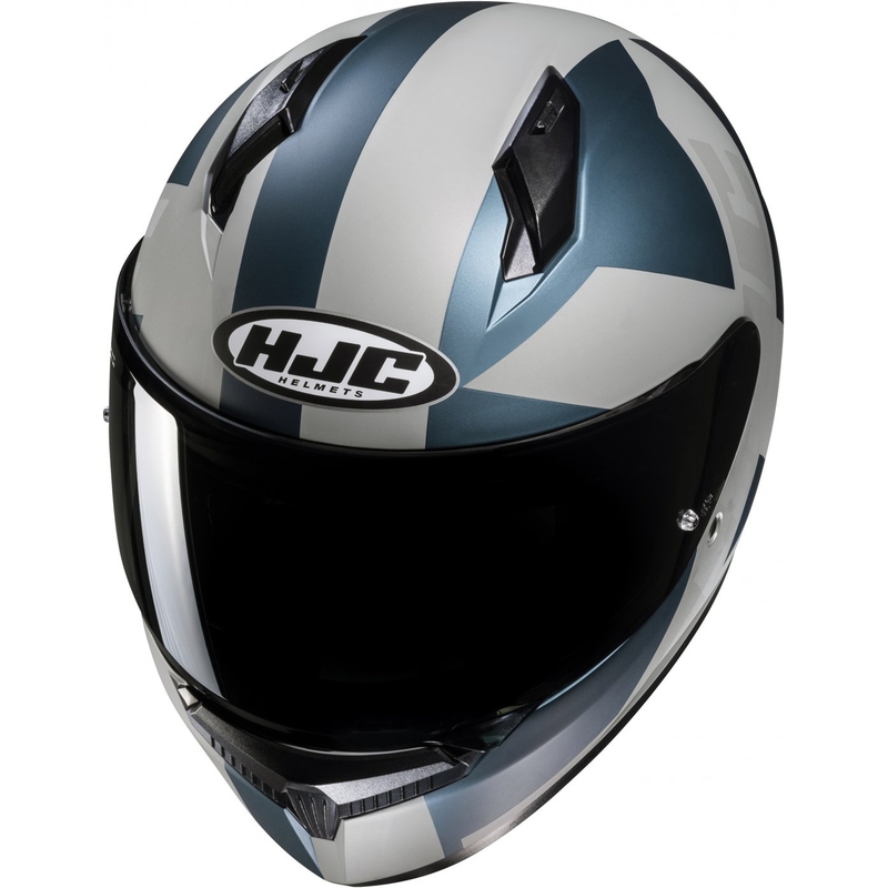 Integraal motorhelm HJC C10 Tez MC2SF grijs-blauw
