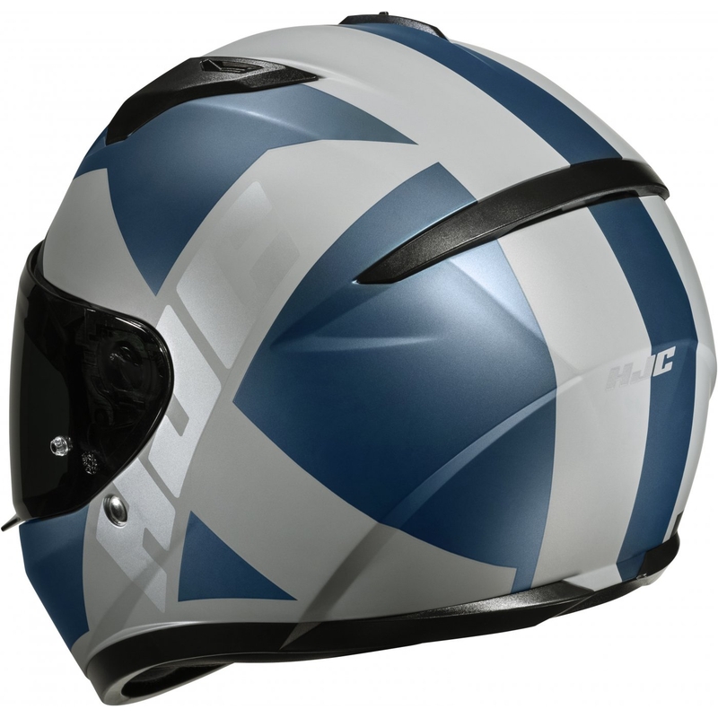 Integraal motorhelm HJC C10 Tez MC2SF grijs-blauw