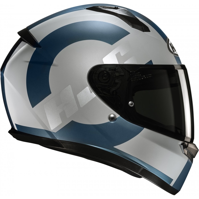 Integraal motorhelm HJC C10 Tez MC2SF grijs-blauw