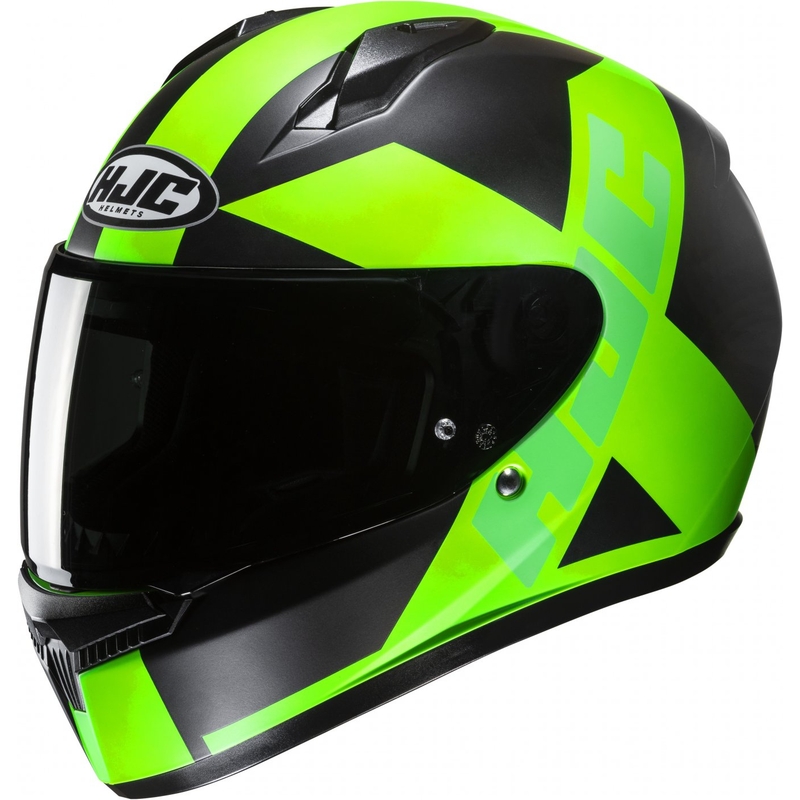Integraalhelm HJC C10 Tez MC4HSF zwart-fluogroen
