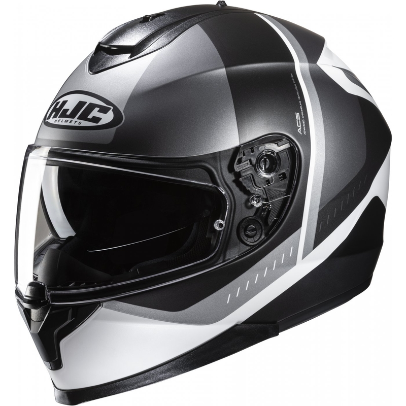 Integraalhelm HJC C70N Alia MC5SF zwart-grijs-wit