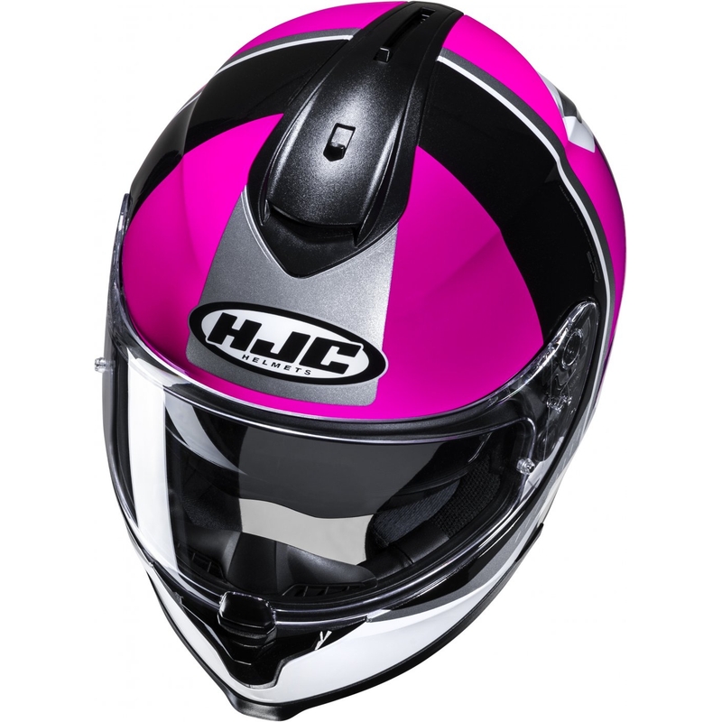 Integraalhelm HJC C70N Alia MC8 zwart-wit-roze