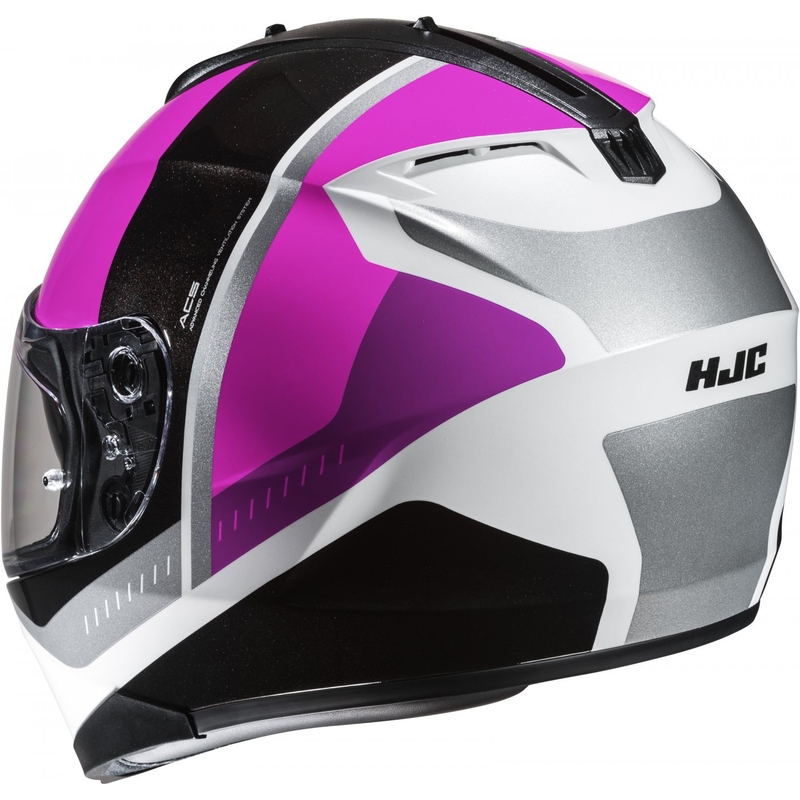 Integraalhelm HJC C70N Alia MC8 zwart-wit-roze