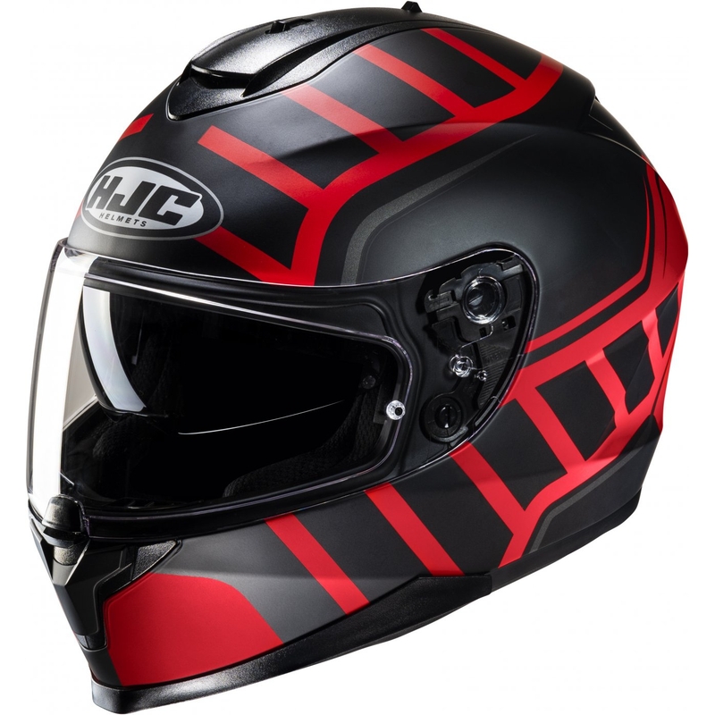 Integraalhelm HJC helm C70N Holt MC1SF zwart-rood