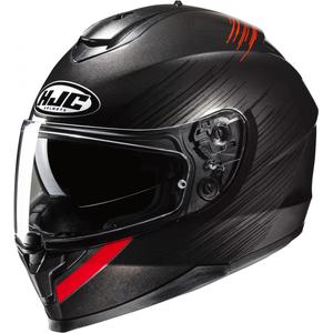 Integraal motorhelm HJC C70N Sway MC1 rood-zwart