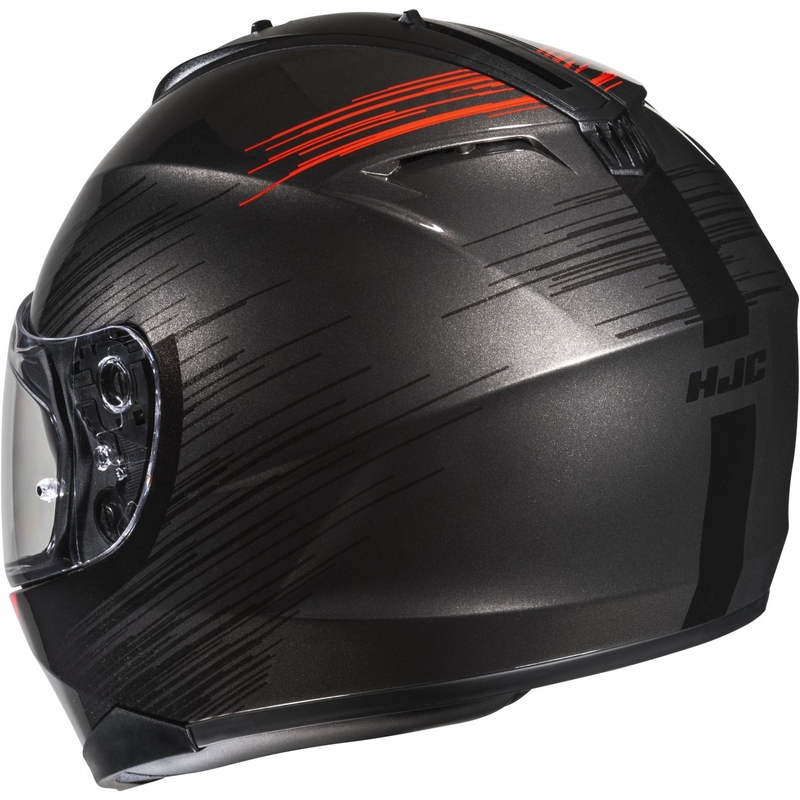 Integraal motorhelm HJC C70N Sway MC1 rood-zwart