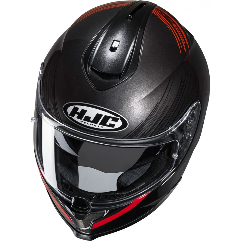 Integraal motorhelm HJC C70N Sway MC1 rood-zwart