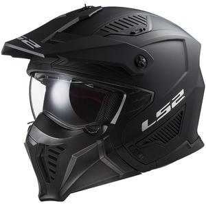 Motorhelm LS2 OF606 Drifter Massief zwart mat
