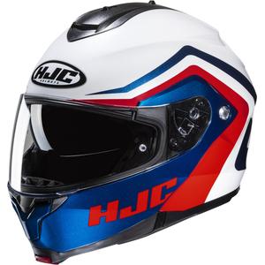 HJC C91N Nepos MC21 rood-blauw-wit opklapbare motorhelm