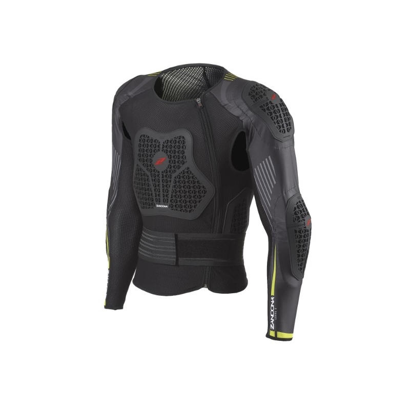 Bodyprotector Zandona Netcube X7 zwart-fluo geel 170-179 cm - II. kwaliteit
