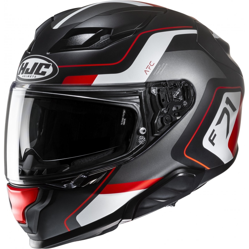 HJC F71 Arcan MC1SF zwart-grijs-rood integraal motorhelm