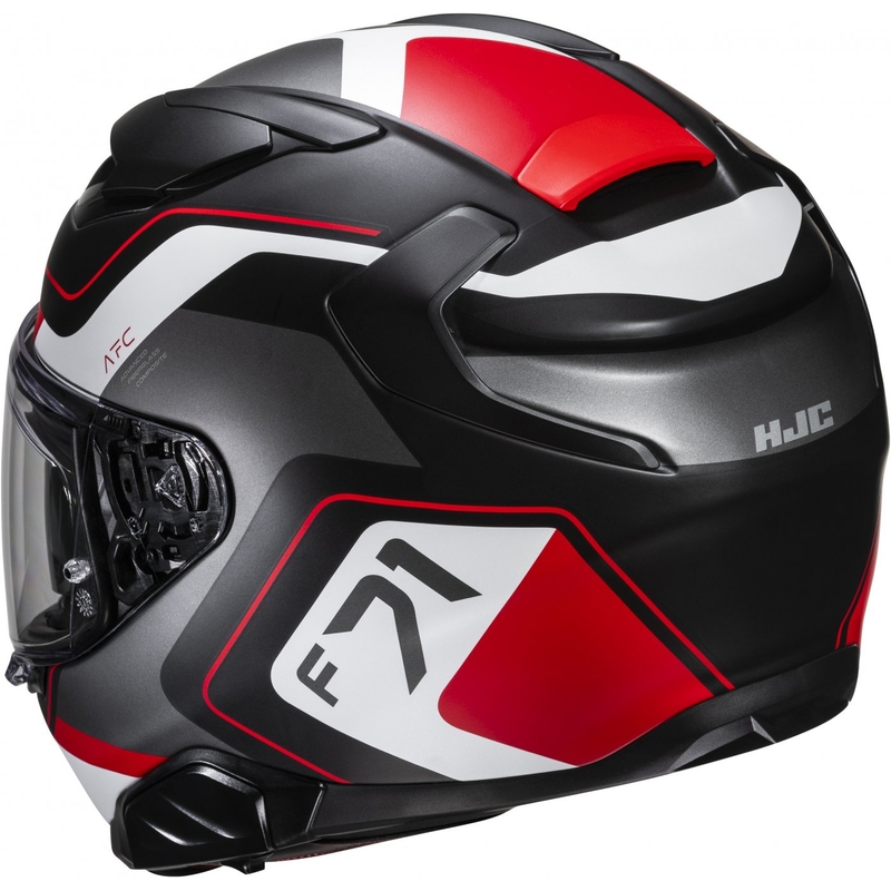 HJC F71 Arcan MC1SF zwart-grijs-rood integraal motorhelm
