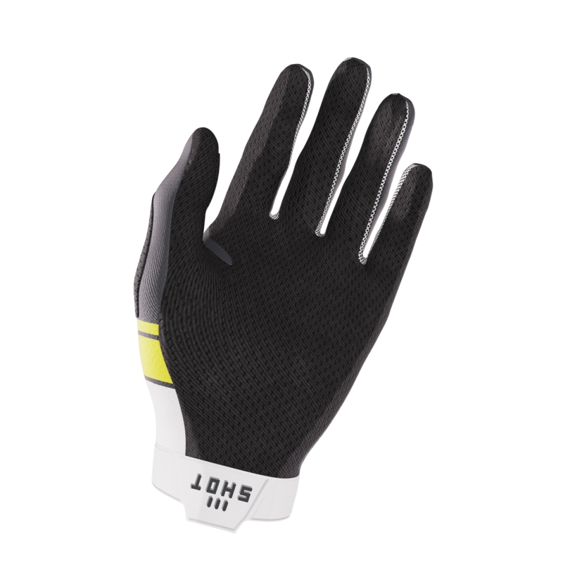 Motocross handschoenen Shot Aerolite Husqvarna LE wit-zwart uitverkoop