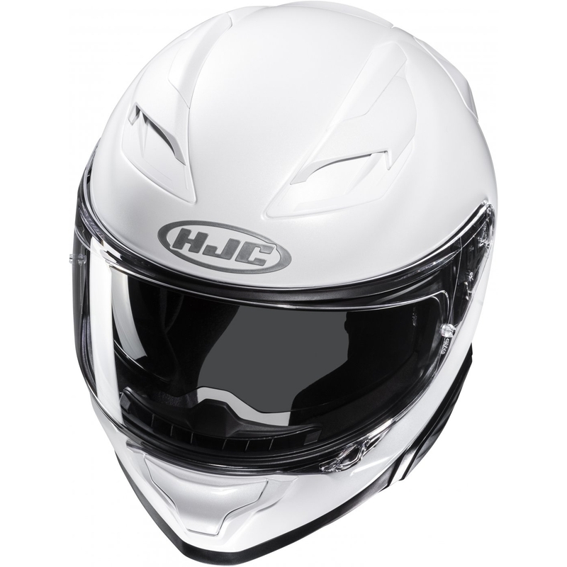 HJC F71 Solid Pearl White integraal motorhelm