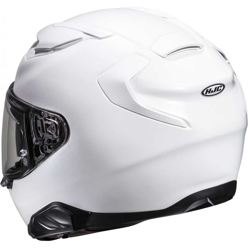 HJC F71 Solid Pearl White integraal motorhelm