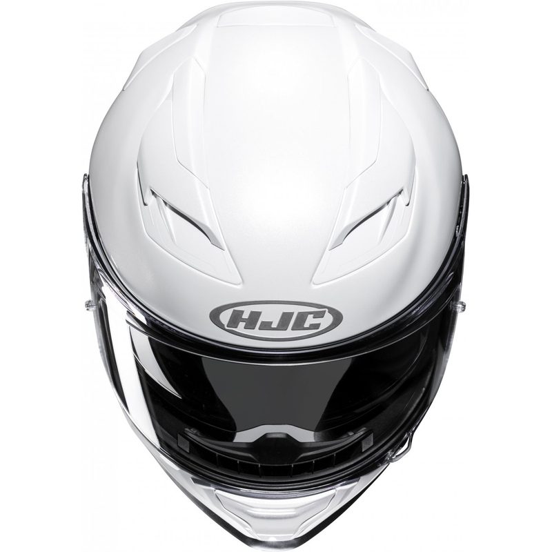 HJC F71 Solid Pearl White integraal motorhelm