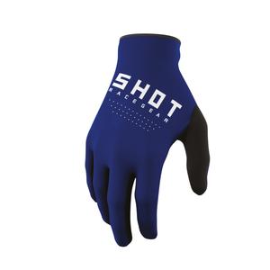 Motorcross handschoenen Shot Raw blauw uitverkoop
