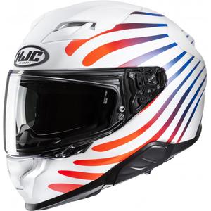 Integraalhelm HJC F71 Zen MC21SF wit en regenboog
