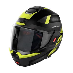 Flip Helm Nolan N120-1 Subway N-com 23 zwart