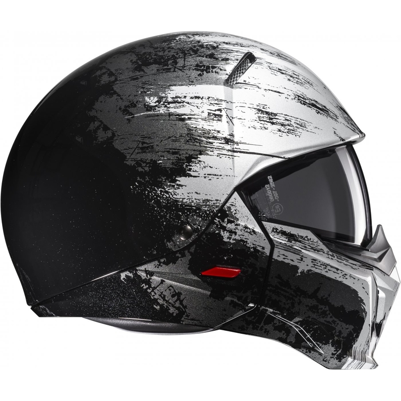 Open helm met masker HJC i20 Furia MC5 zwart-grijs