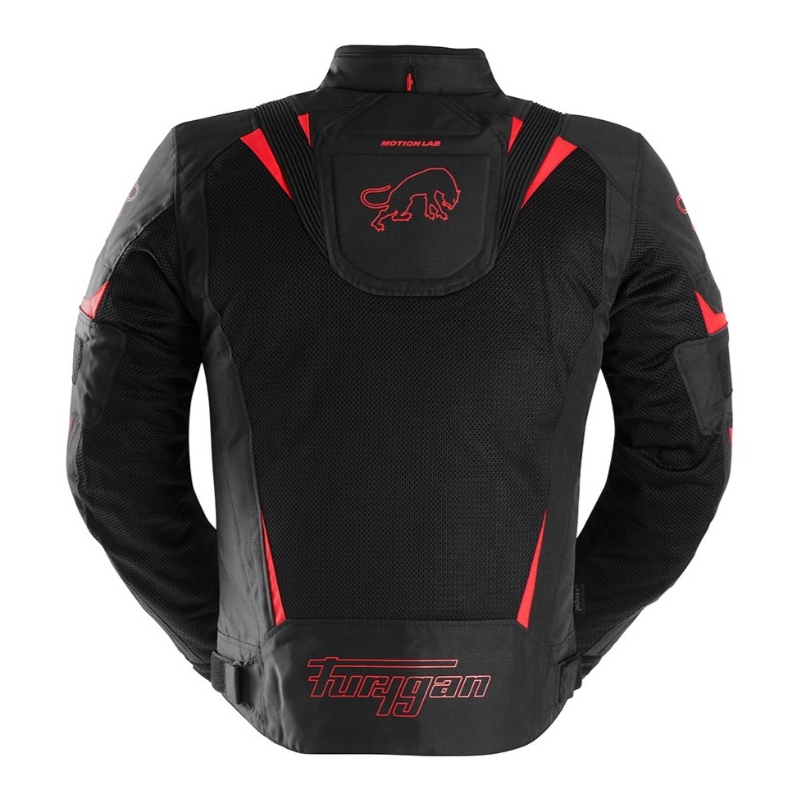 Motorjas Furygan ULTRA SPARK 3IN1 VENTED+ zwart-rood