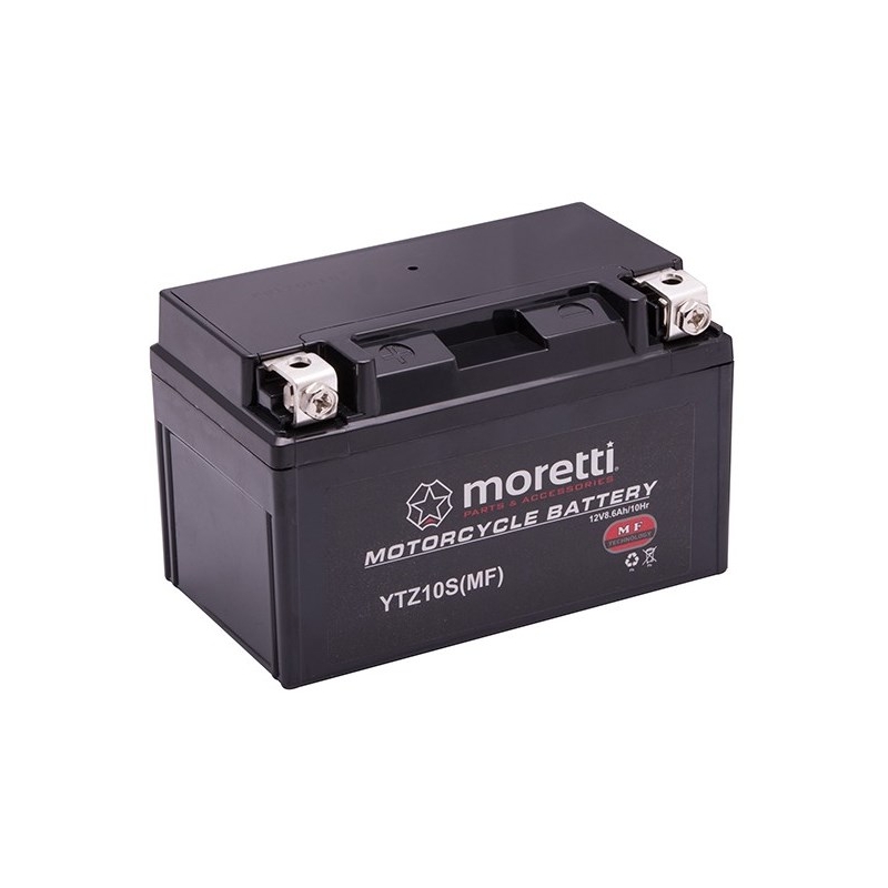 Onderhoudsvrije gelbatterij Moretti MTZ10S, 12V 8,6Ah