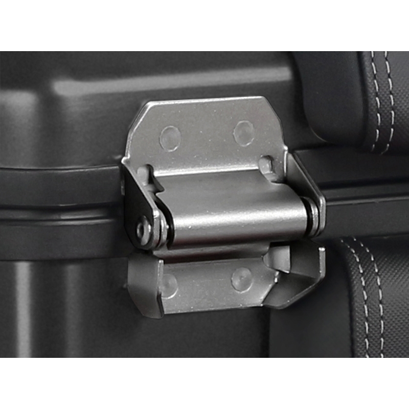 Kompletní sada černých hliníkových kufrů SHAD TERRA BLACK, 37L topcase   36L/47L boční kufry, včetně montážní sady a plotny SHAD HONDA CRF 1100 Africa Twin