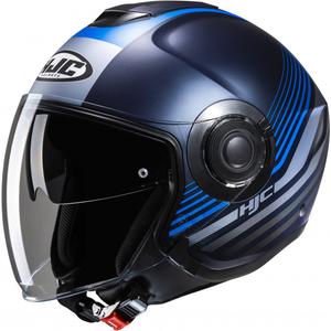 Open motorhelm HJC i40N Dova MC2SF blauw