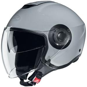 Open motorhelm HJC i40N effen grijs