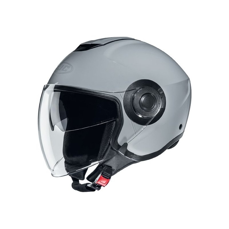 Open motorhelm HJC i40N effen grijs