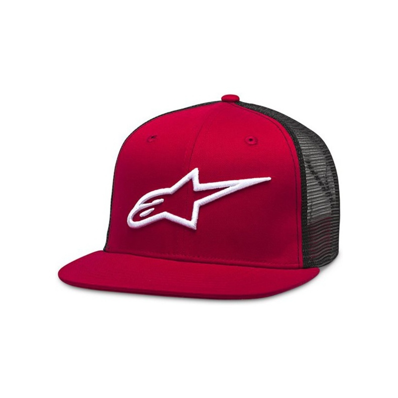 Alpinestars Corp Trucker pet rood en zwart