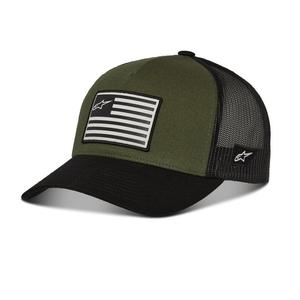 Alpinestars Vlag Snap Hoed groen-zwart
