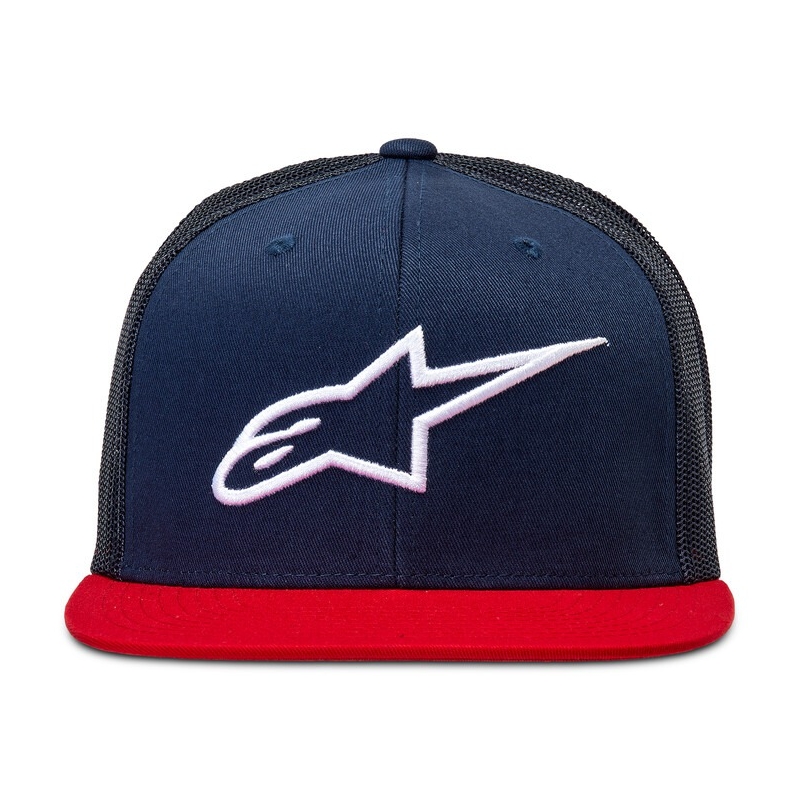 Alpinestars Corp Trucker pet blauw-rood-zwart-wit