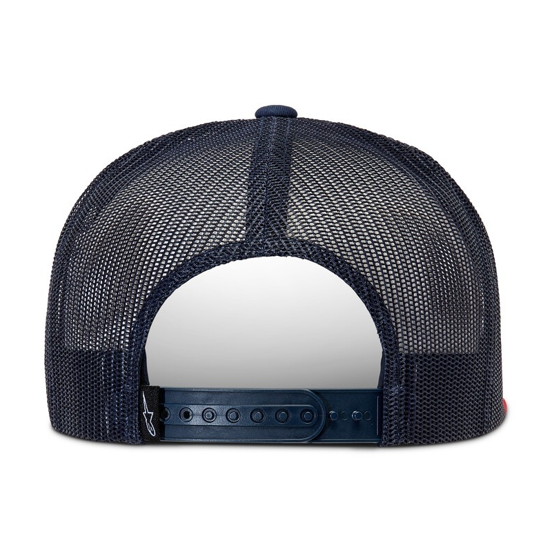Alpinestars Corp Trucker pet blauw-rood-zwart-wit