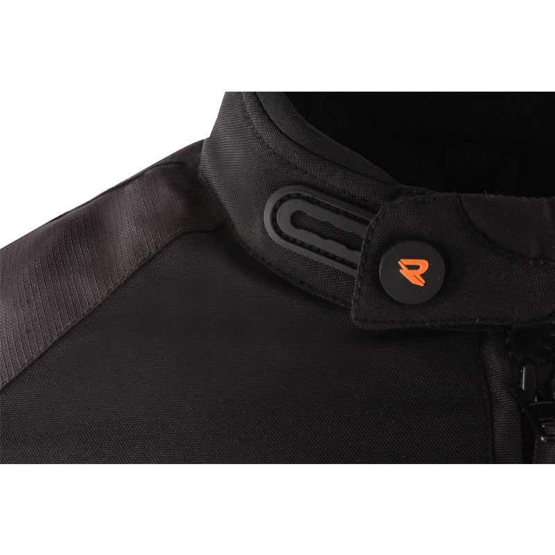 Street Racer Flex Air motorjas zwart-oranje