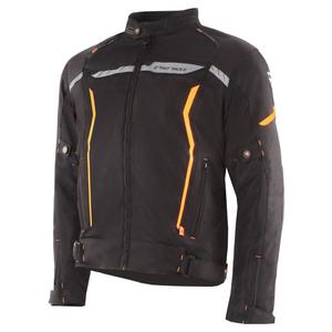 Street Racer Flex motorjas zwart-oranje